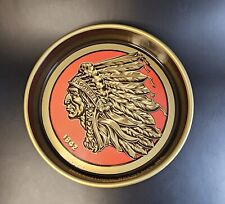 Fantastic Vintage Iroquois Indian Head Beer Breweries Buffalo, NY Bar Tray Nice picture