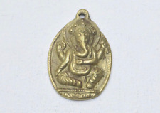 Tibetan Brass Ganesha Elephant Pendant picture