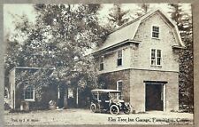 Elm Tree Inn Garage. Farmington Connecticut Vintage Postcard. J.B. Ryan picture