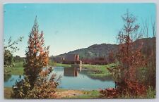 Los Altos Hills California Seton Provincialate Scenic View RARE Vintage Postcard picture