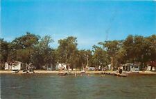 Ottertail Minnesota~Rush Lake~Shady Grove Resort~Cabins on Beach~1959 Cars picture