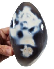 Orca Agate Polished Freestand Madagascar 428 grams picture