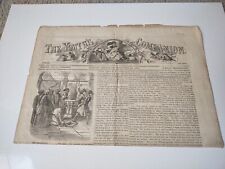 THE YOUTH'S COMPANION VINTAGE NEWSPAPER FEBRUARY 26TH 1857 BOSTON MA. BASTINADO  picture