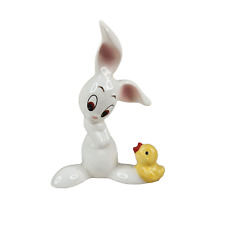 Vintage Goebel Big Eyed Rabbit Bunny Chick Figurine W Germany 4