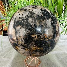 11.77LB Natural Electric Stone Ball Crystal Polishing and Healing 5350g picture