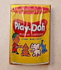 Rare Vintage Sealed Play-Doh Modeling Compound Playing Cards Remembrance Brand picture