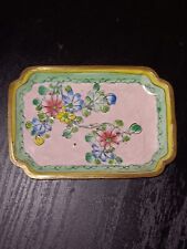Antique Small Brass Porcelain 3.5