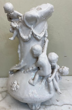 Unique Porcelain Vase with Children picture