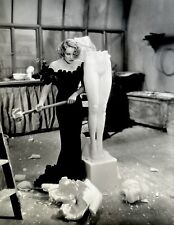 MARLENE DIETRICH Destroys Her Own Effigy In Paramount's 1933 Song Of Songs picture