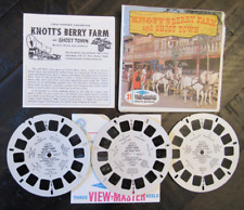 Vintage Sawyer's Knotts Berry Farm View Master Set A 235 - 3 Discs + Booklet picture