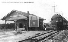 Interurban Electric Railroad Station Depot Beaverton Oregon OR Reprint Postcard picture