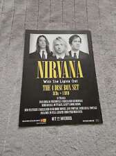 fpot133 MAGAZINE ADVERT 11X8.5 NIRVANA : WHEN THE LIGHTS ON picture