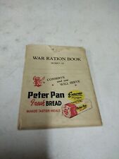 Vintage Peter Pan Bread War Ration Book W/ 8 Books 4 W/ Stamps 4 Empty picture