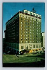 Topeka KS-Kansas, Hotel Jayhawk, Advertising, Vintage Souvenir Postcard picture
