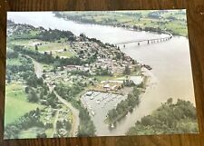 6 Vintage Postcards Cathlamet Puget Island Marina Bridge Columbia River 1993 picture