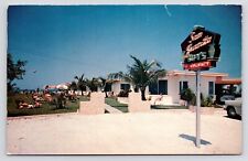 c1950s~Redington Beach~San Juanita Apts~St Pete Florida FL~MCM VTG Postcard picture
