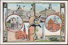 BOSTON, MASS. C.1920 PC. (A8)~ VIEW OF “THE HUB” BOSTON LANDMARKS picture