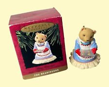 1993 Hallmark Mama Bearinger bear Keepsake Christmas Ornament w/ box picture