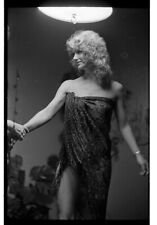 Vintage Negative B&W 35 MM 1 Frame & 6x10 Photo 1970s  Blonde Girl Woman #267 picture