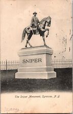 New York Postcard: The Sniper Monument, Syracuse-1909-Made In Germany picture