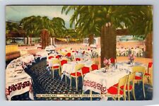 New York City NY The Hurricane Restaurant Vintage c1944 Postcard picture