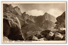 c1920's No. 21 Natal Drakensberg Mountains South Africa Unposted Postcard picture