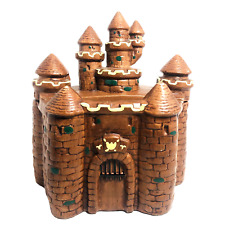 Vintage Fairytale Castle Cookie Jar Kitchen Kitsch The Twin Wintons 10 x 10.5