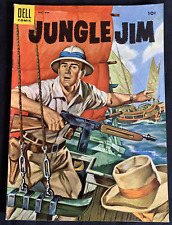 JUNGLE JIM #4 Dell 1955 - Gorgeous book Estate Sale - Original Owner picture