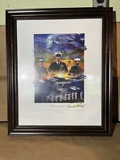 Vintage Ray Simon Warriors of the Seas Navy Recruiting Poster Motivating picture