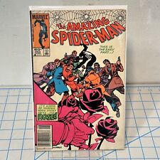 Amazing Spider-Man #253 VG/FN 1984 1st App. Richard Fisk as The Rose picture