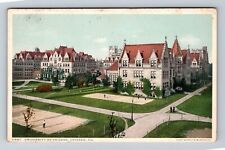 Chicago IL-Illinois, University of Chicago Campus, Antique Vintage Postcard picture