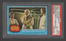 1977 Star Wars UK #50 Rebel Leaders Wonder About Their Fate PSA 6 EX-MT picture