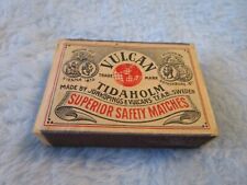 Vulcan Tidaholm Superior Safety Matches (Box) Unstruck picture