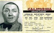 CURLY OF THE THREE STOOGES DL TRADING CARD  picture