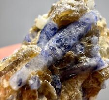 154 Carat Very Beautiful Bi Color Sapphire Huge Crystals On Mica @AFG picture