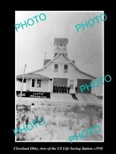 POSTCARD SIZE PHOTO OF SOUTH BRIGANTINE NEW JERSEY US LIFE SAVING STATION c1910 picture