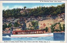 Capt. Palmers Lake Ride Seneca Lake Watkins Glen New York Postcard Unposted picture