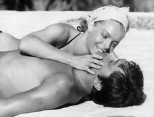 French actor Alain Delon and Austrian actress Romy Schneider 1968 OLD PHOTO picture
