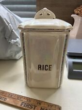 Antique Rice Canister for RICE picture