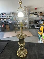 Vintage Stiffel Brass Lamp 31” Tall 14LBS Solid Brass picture