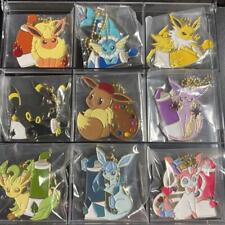 Pokemon Eeveelutions Charm Keychain Complete set Canvas Series Not Include Case picture