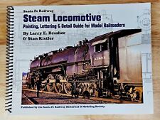 ATSF Santa Fe Steam Locomotive Painting and Lettering Guide New FREE book incl picture