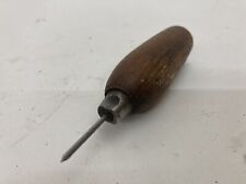 Vintage Scratch Awl w/ Wooden Handle picture