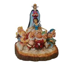 Enesco Disney Traditions by Jim Shore Carved Series - Snow White & 7 Dwarfs picture