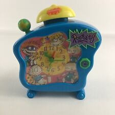 Nickelodeon Rugrats Light Up Talking Alarm Clock Vintage 1998 Angelica Tommy 90s picture