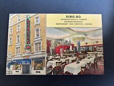 Ding Ho New York City New York Postcard picture