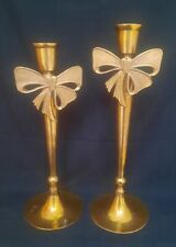 Solid Brass Adjustable Candleholders picture