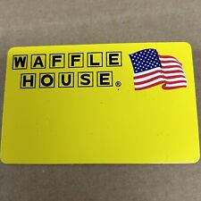 Waffle House Blank Employee Name Tag Badge Yellow Pinback  Costume Roll Play picture