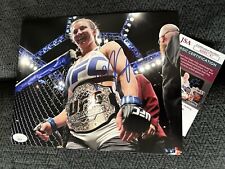 UFC Fighter Miesha Tate Signed 8 X 10 Photo JSA Authentication COA Bantamweight picture