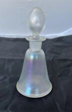 Steuben Perfume Bottle Verre De Soie Glass #1818 Larger Style picture